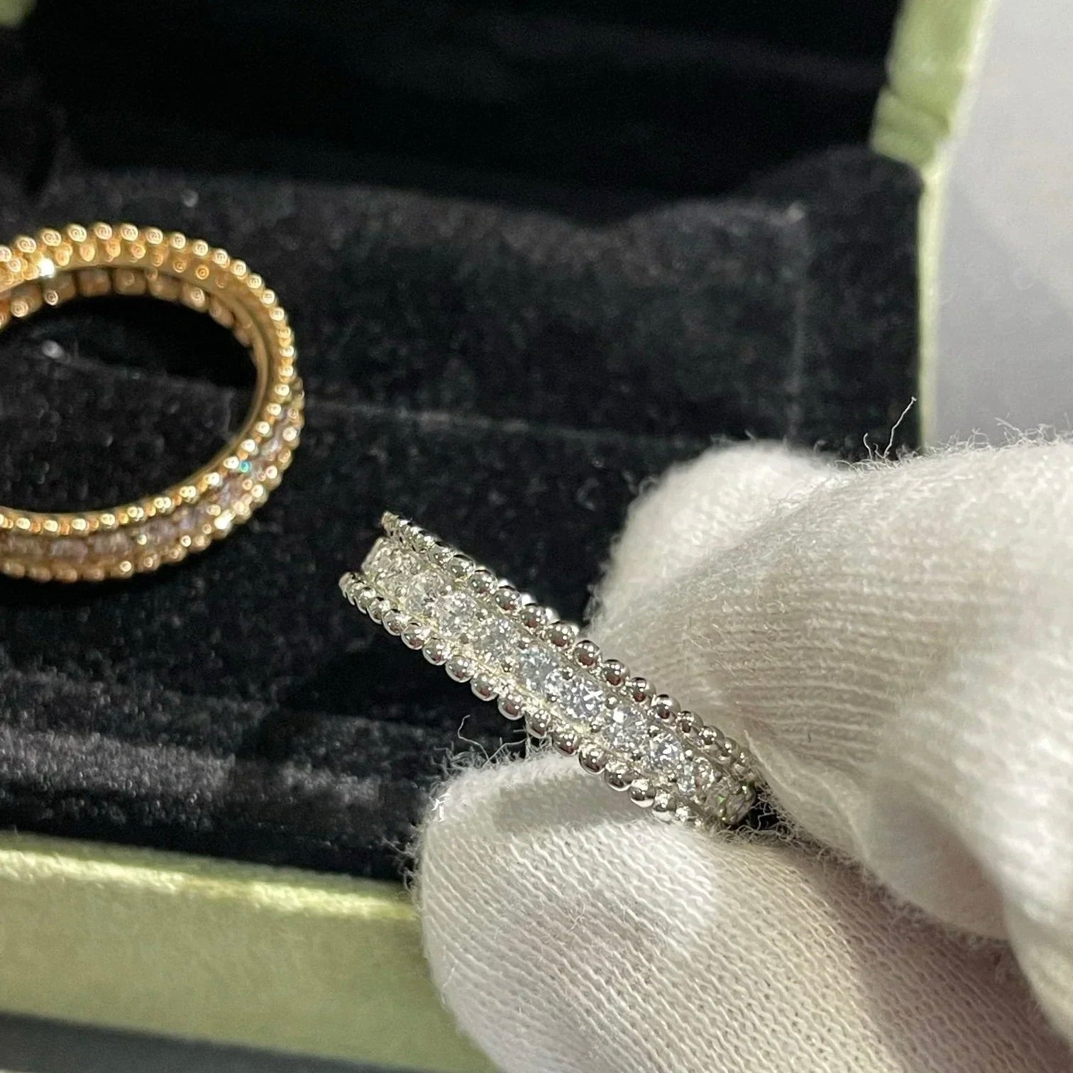 ??Loco?¡¥PERLEE DIAMOND ROSE GOLD RING