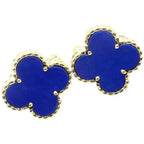 ??Loco?¡¥CLOVER MINI 9.5MM TURQUOISE EARRINGS