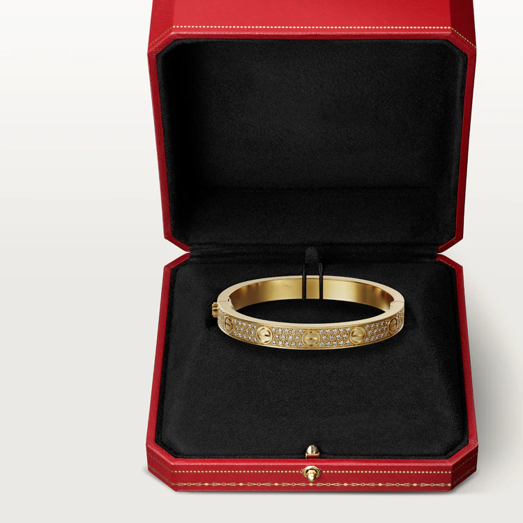 ??Loco?¡¥LOVE BRACELET 6.1MM DIAMOND-PAVED
