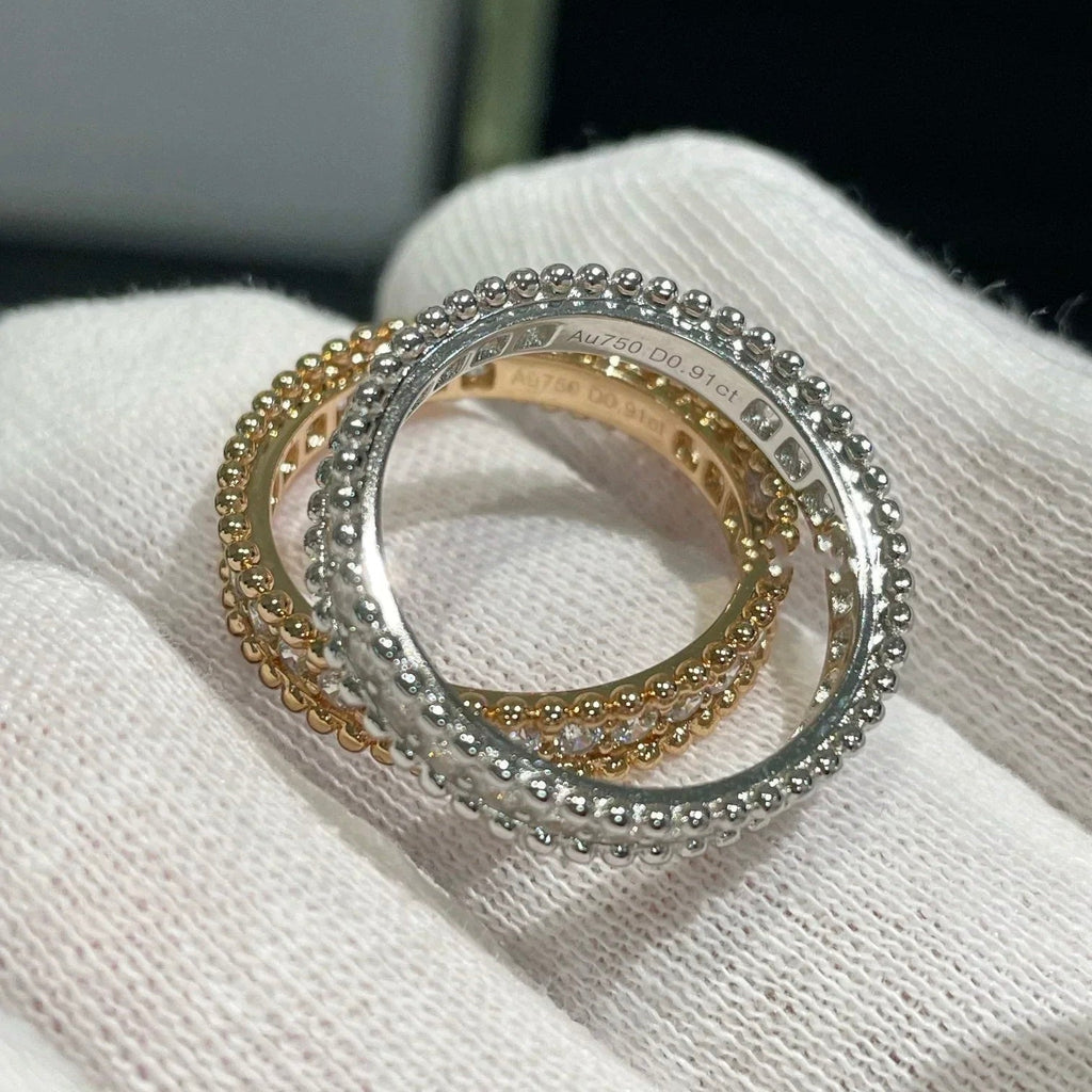 ??Loco?¡¥PERLEE DIAMOND ROSE GOLD RING