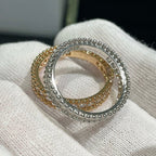 ??Loco?¡¥PERLEE DIAMOND SILVER RING