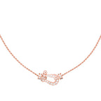 ??Loco?¡¥FORCE 10 PINK GOLD DIAMOND NECKLACE