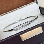 [Loco jewelrys]Move Pavé Diamond Bangle Bracelet M