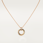 ??Loco?¡¥TRINITY NECKLACE GOLD  DIAMONDS