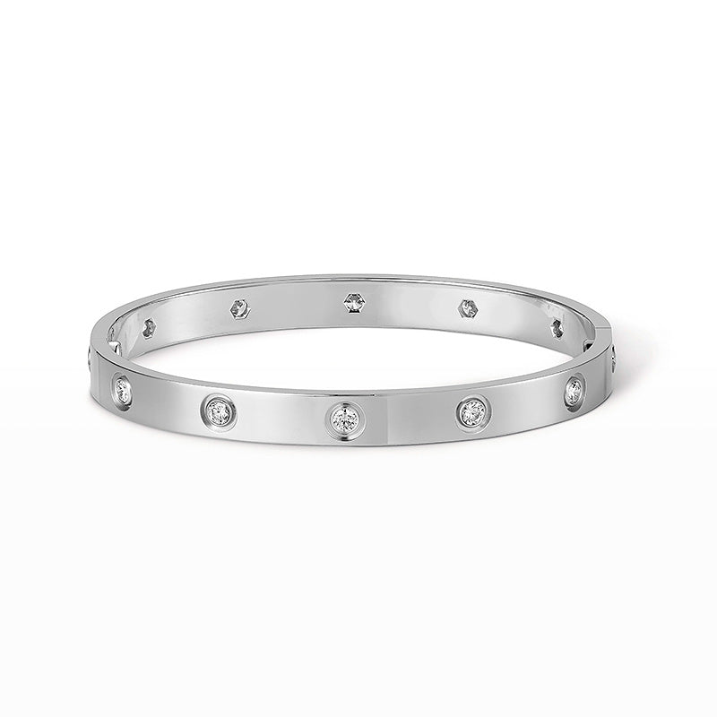 ??Loco?¡¥LOVE BRACELET 6.1MM 10 DIAMONDS