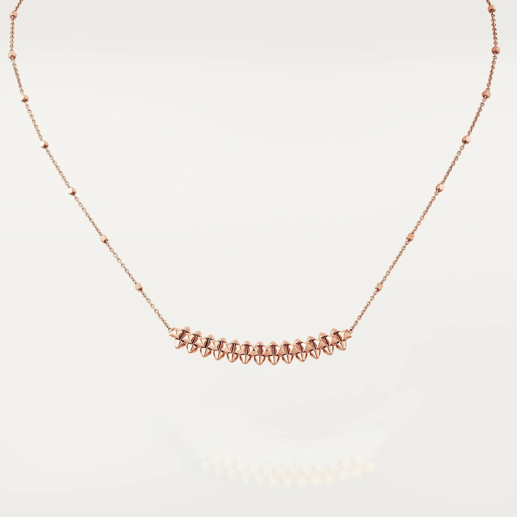 ??Loco?¡¥CLASH PINK GOLD NECKLACE