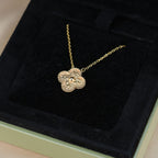 ??Loco?¡¥CLOVER 15MM  BRONZING NECKLACE