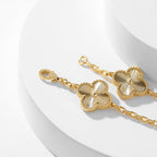 ??Loco?¡¥CLOVER 10 MOTIFS LASER NECKLACE