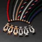 ??Loco?¡¥FORCE LARGE HORSESHOE FULL DIAMOND BRACELET GOLD