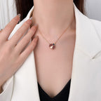 ??Loco?¡¥LUCKY  CARNELIANS LADYBUG NECKLACE