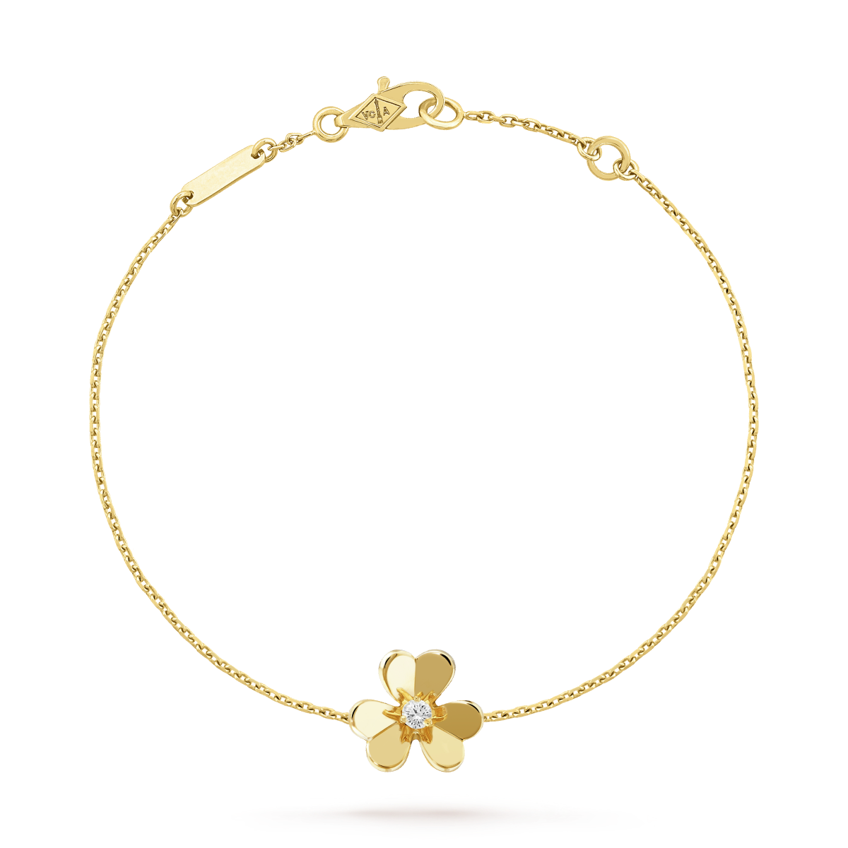 ??Loco?¡¥FRIVOLE GOLD FLOWER PINK MALACHITE BRACELET