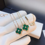 ??Loco?¡¥CLOVER 15MM DIAMOND TURQUOISE NECKLACE