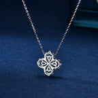 ??Loco?¡¥LOOP NECKLACE FULL MOTIF DIAMOND 16MM MULTIPLE COLORS