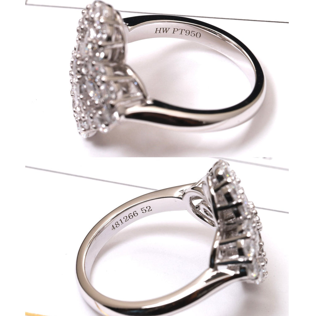 ??Loco?¡¥LOOP RING FULL MOTIF DIAMOND 16MM SILVE