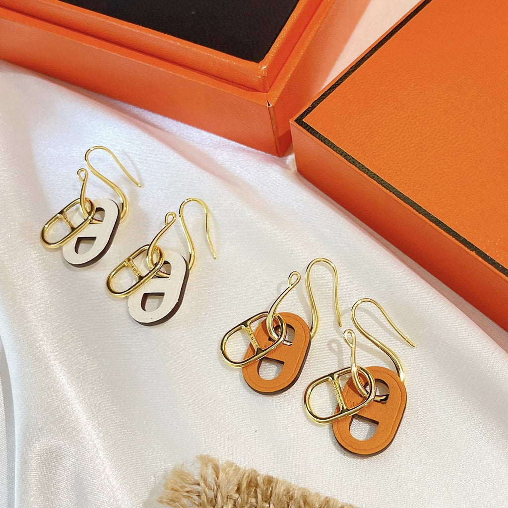 ??Loco?¡¥HM O'MAILLON GOLD EARRINGS