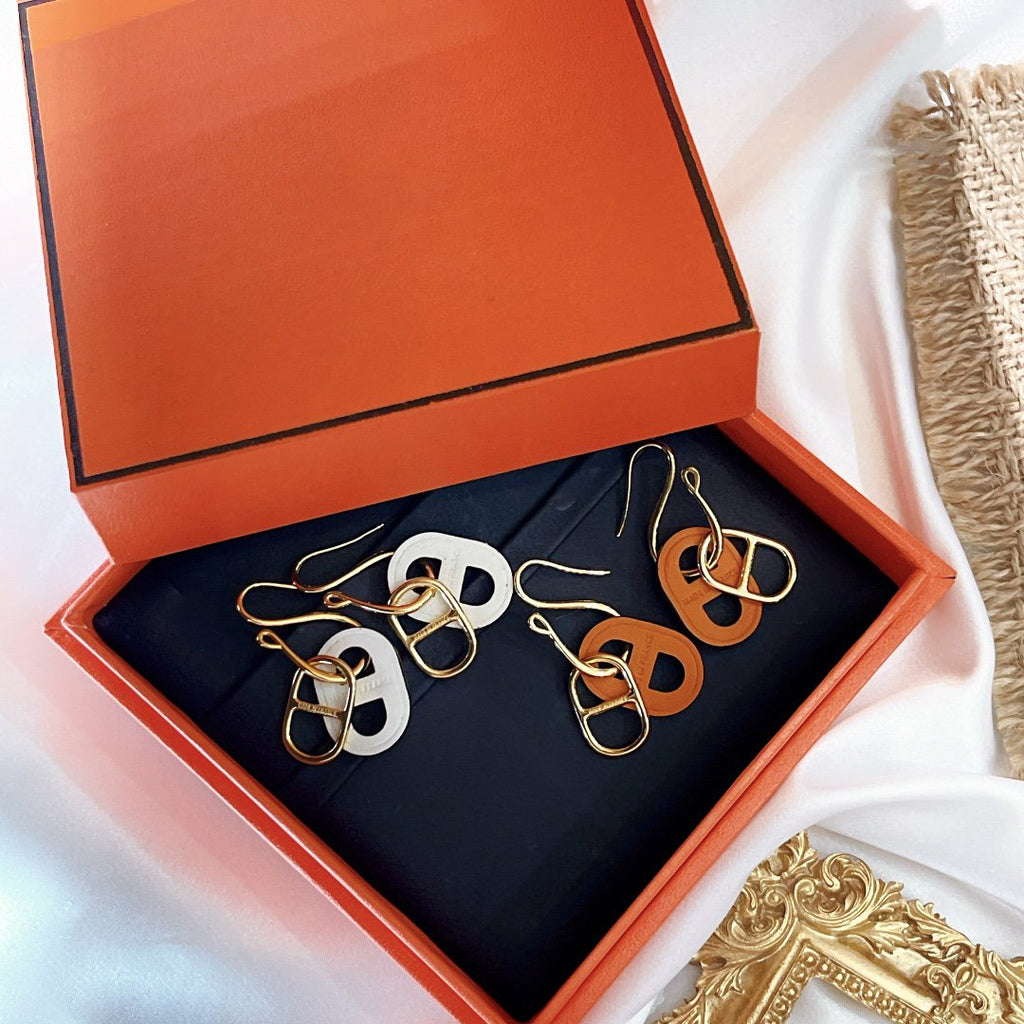 ??Loco?¡¥HM O'MAILLON GOLD EARRINGS