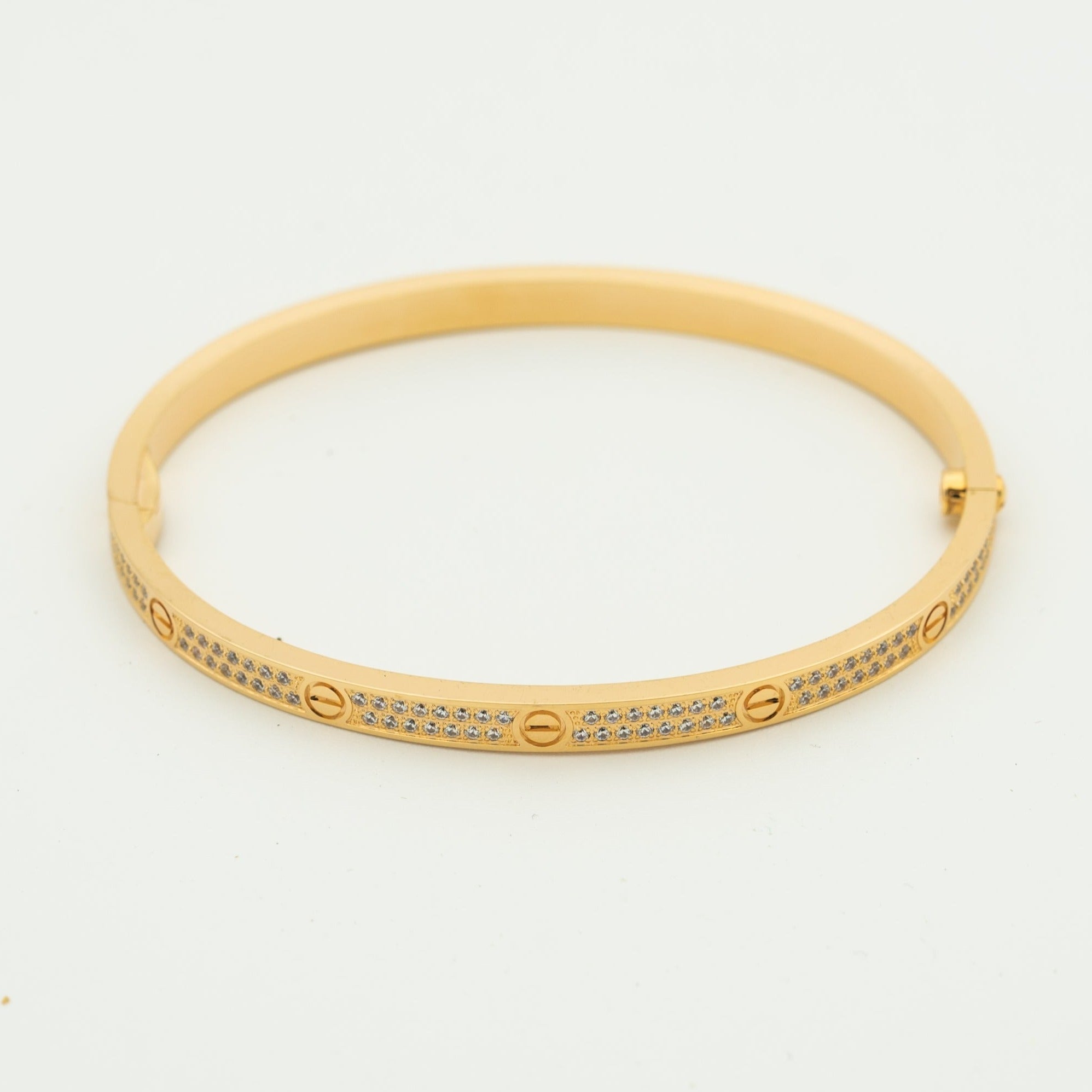 ??Loco?¡¥LOVE BRACELET 3.65MM DIAMOND-PAVED