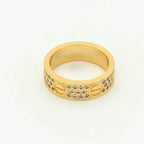 ??Loco?¡¥LOVE RING 5.5MM DIAMONDS PAVED