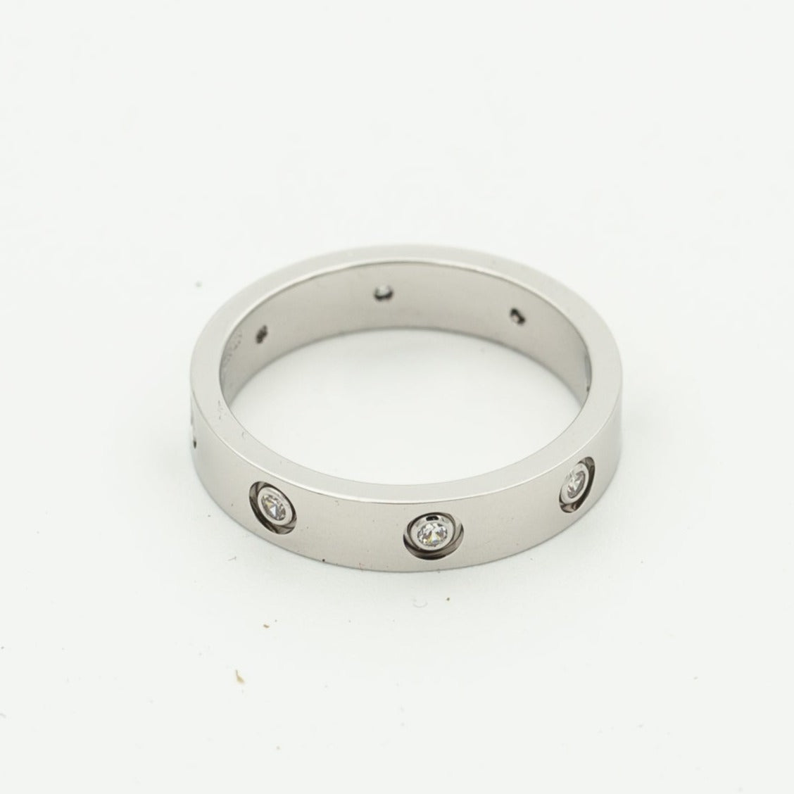 ??Loco?¡¥LOVE RING 3.6MM 8 DIAMONDS
