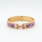 ??Loco?¡¥H PINK GOLD BRACELET PINK CERAMIC