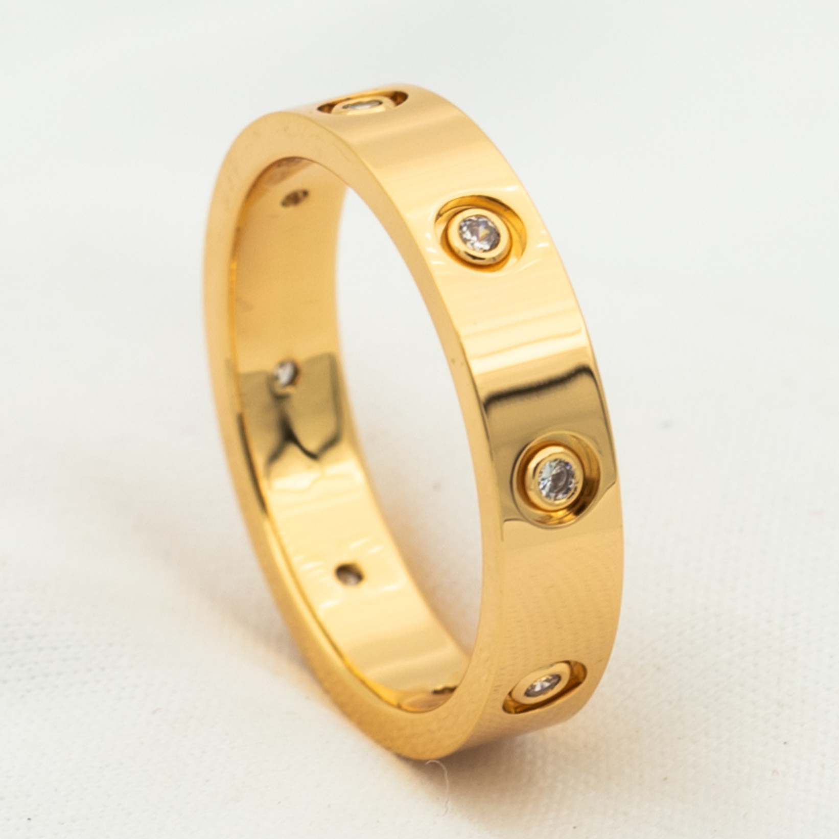 ??Loco?¡¥LOVE RING 3.6MM 8 DIAMONDS