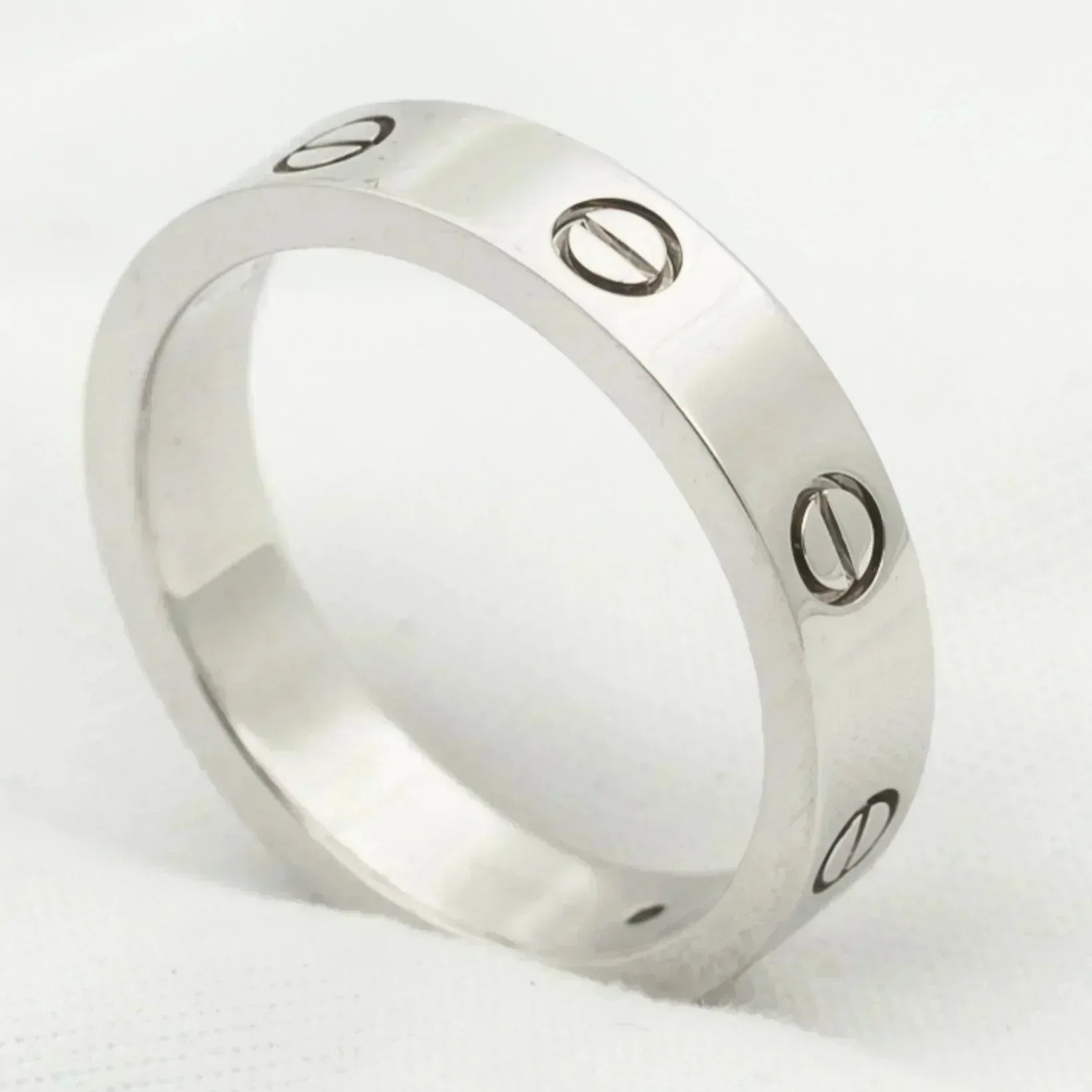 ??Loco?¡¥LOVE RING 4MM 1 DIAMOND SILVER