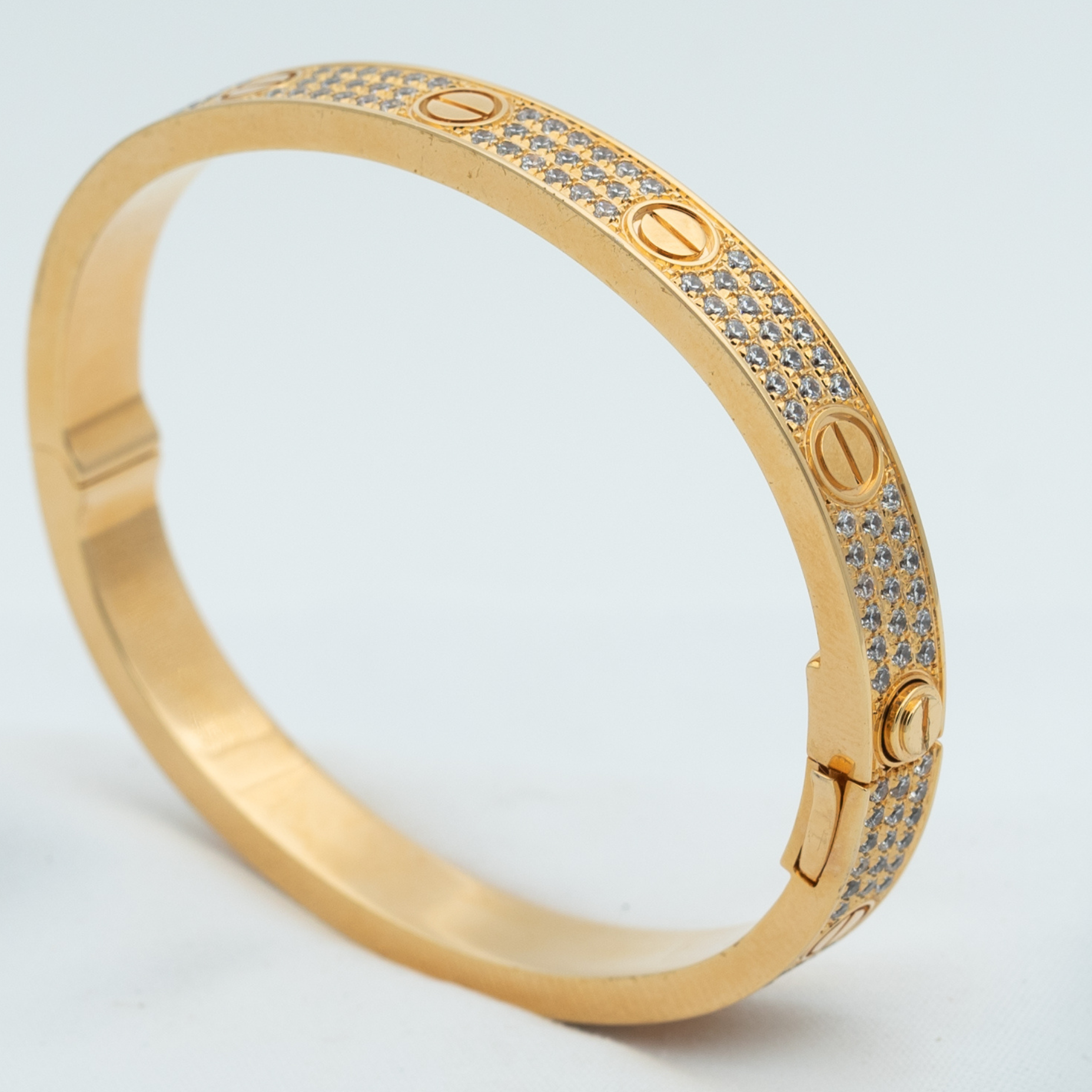 ??Loco?¡¥LOVE BRACELET 6.1MM DIAMOND-PAVED