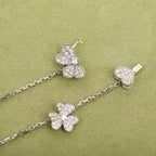 ??Loco?¡¥FRIVOLE SILVER 9 FLOWERS NECKLACE