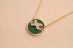 ??Loco?¡¥JEUX DE ROSE GOLD DIAMOND NECKLACE