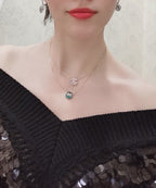 ??Loco?¡¥JEUX DE ROSE GOLD DIAMOND NECKLACE