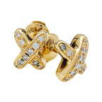 ??Loco?¡¥JEUX DE GOLD DIAMOND EARRINGS
