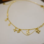 ??Loco?¡¥BLOOMING SUPPLE NECKLACE BRASS