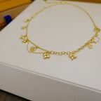 ??Loco?¡¥BLOOMING SUPPLE NECKLACE BRASS