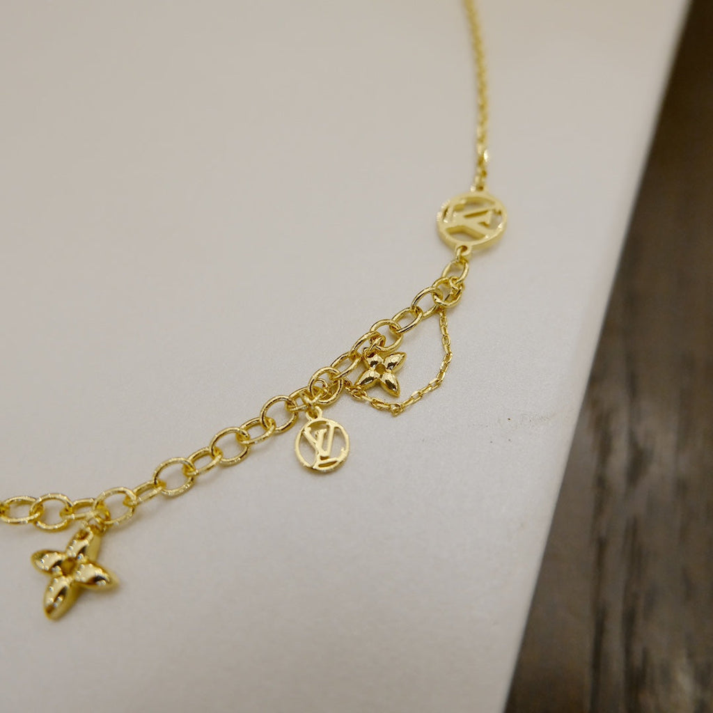 ??Loco?¡¥BLOOMING SUPPLE NECKLACE BRASS
