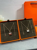 ??Loco?¡¥H CIRCE MOISSANITE PENDANT NECKLACE GOLD