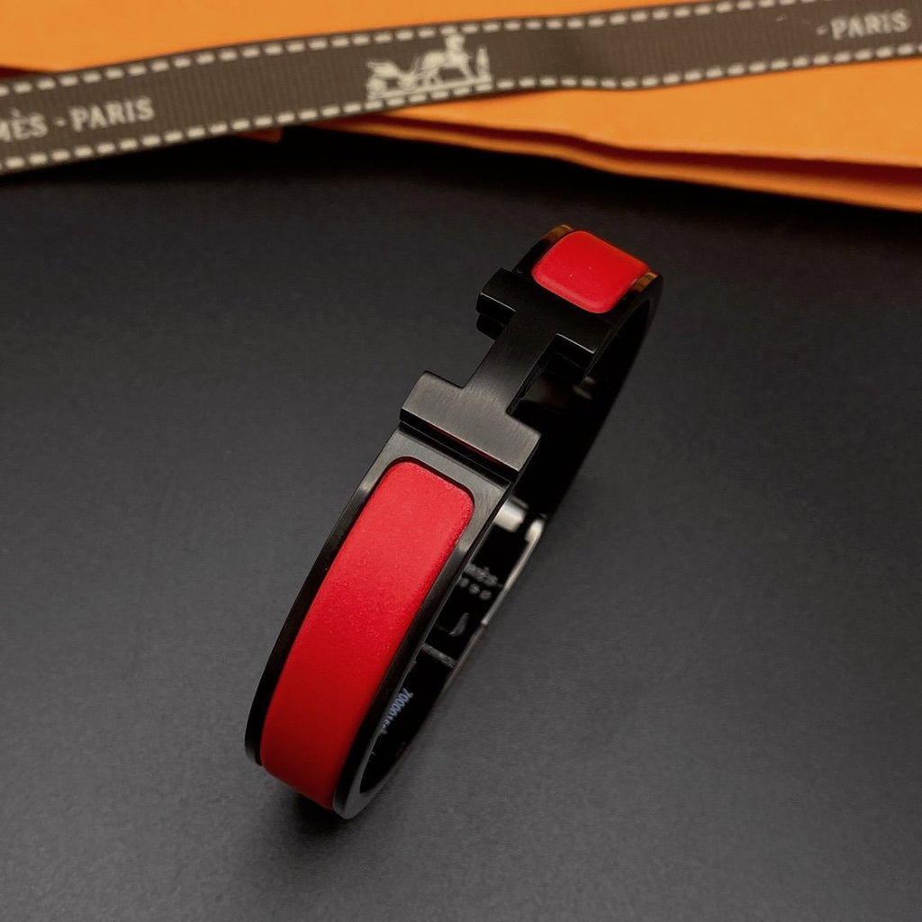 ??Loco?¡¥CLIC HM SO BLACK RED BRACELET