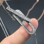 ??Loco?¡¥HM NECKLACE PLATINUM ROSE GOLD DIAMOND