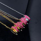 ??Loco?¡¥H NECKLACE PINK