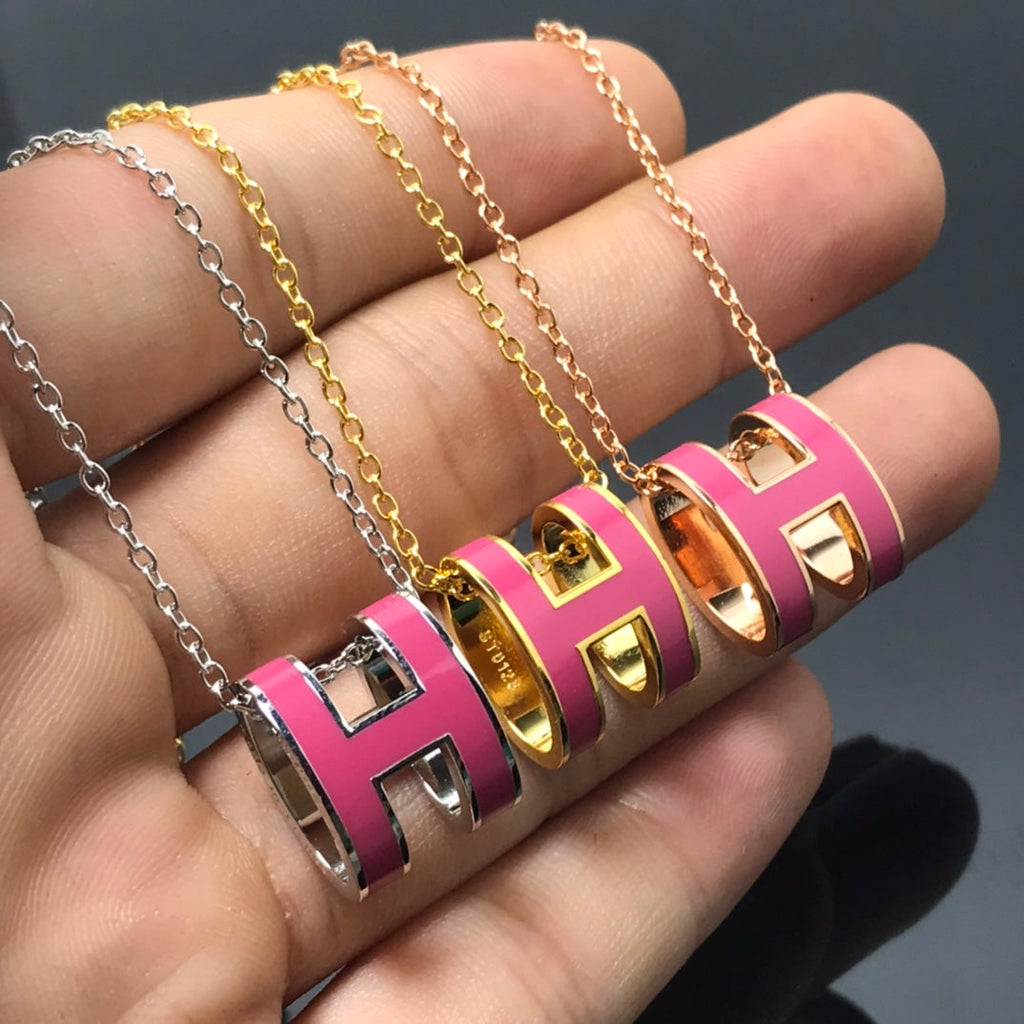 ??Loco?¡¥H NECKLACE PINK