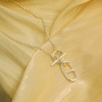 ??Loco?¡¥HM CHAINE D'ANCRE PENDANT NECKLACE STERLING SILVER