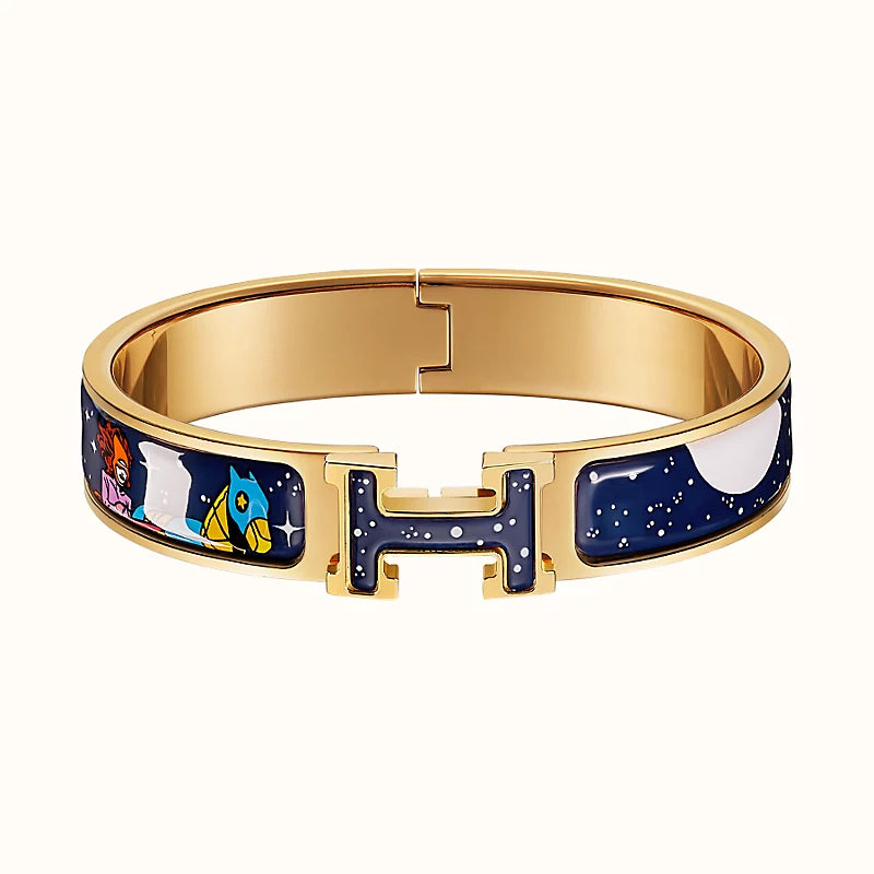 ??Loco?¡¥H STAR AND MOON BRACELET 12MM