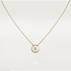 ??Loco?¡¥AMULETTE ROSE GOLD MOP NECKLACE