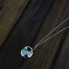 ??Loco?¡¥AMULETTE SILVER FULL DIAMOND NECKLACE