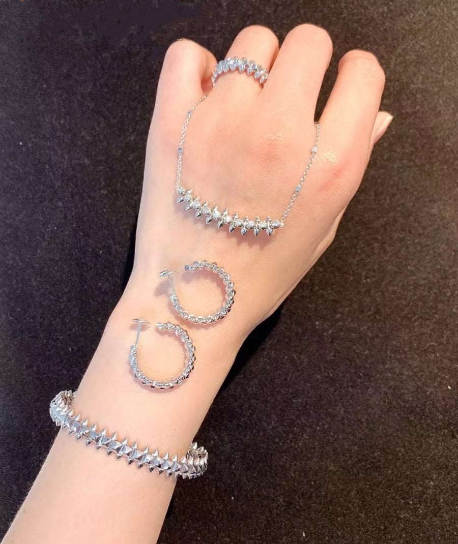 ??Loco?¡¥CLASH SILVER BRACELET
