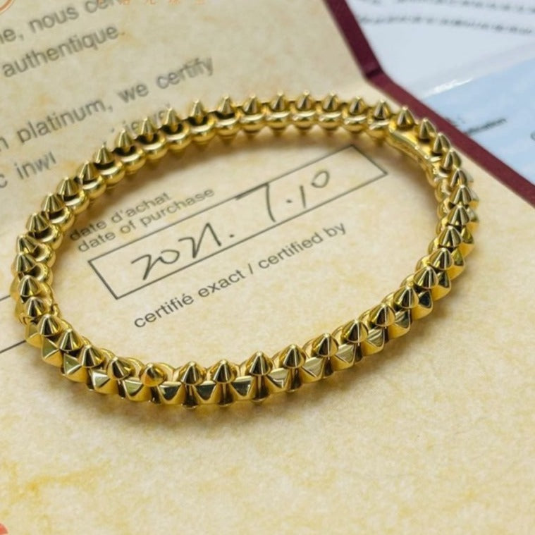 ??Loco?¡¥CLASH GOLD BRACELET