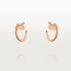 ??Loco?¡¥JUSTE EARRINGS 12.75MM PINK GOLD DIAMOND