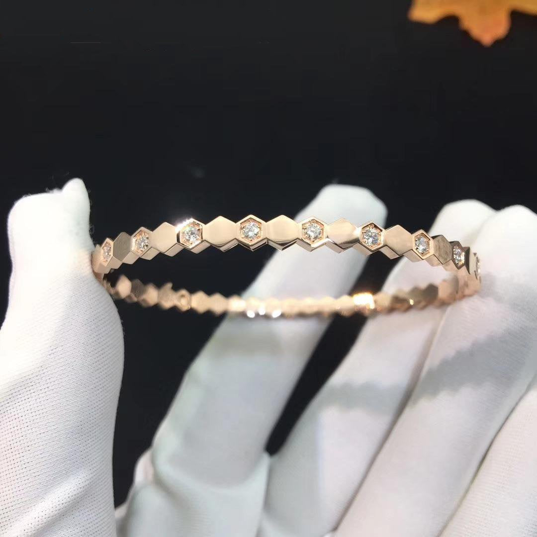??Loco?¡¥BEE LOVE SILVER DIAMOND BRACELET