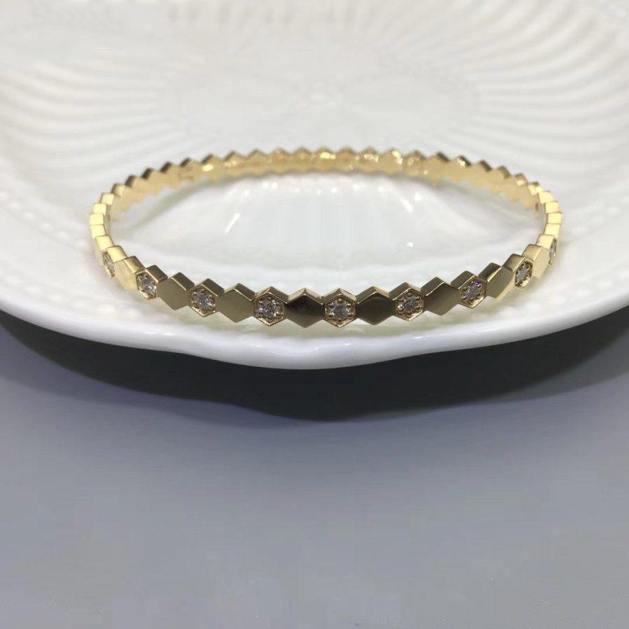 ??Loco?¡¥BEE LOVE GOLD DIAMOND BRACELET