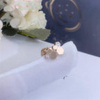 ??Loco?¡¥BEE LOVE PINK GOLD DIAMOND EARRINGS