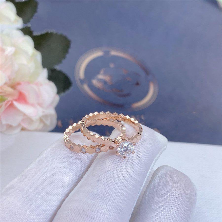??Loco?¡¥BEE LOVE RING PINK GOLD DIAMOND